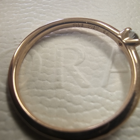 Pandora Light Blue Solitaire Ring size 54 - Picture 6 of 7